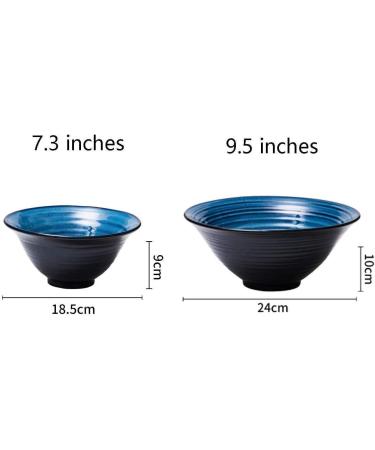 Accessories Kitchen Pantryware Multi Purpose/Salad Serveware serving bowls Mixing bowlLarge Capacity Salad Bowl Soup Bowl Ramen Noodle Bowl Mixing Bowl Fruit Snack Dessert Cereal Bowl Creative Ceramic 7.3 inches - Buy Online on GoSupps.com
