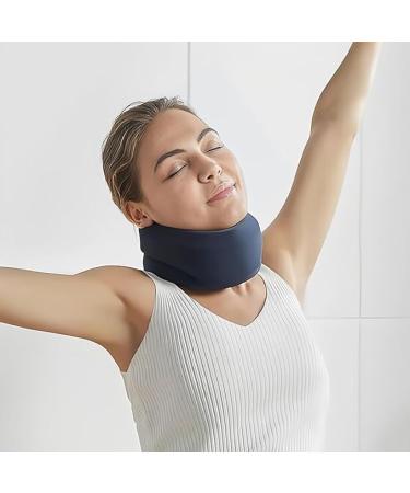 NLIADVY Cervicorrect Neck Bandage - Soft Collar for Neck Pain Relief & Support | Ideal for Men & Women | Gray - Perfect for Sleep & Snoring - Buy Online on GoSupps.com