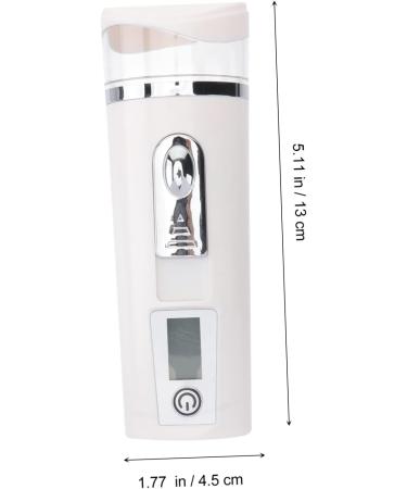 Healeved 3pcs Hydrating Instrument Room Humidifier Skin Care Sprayer Mini Facial Sprayer Steamer White Abs - Buy Online on GoSupps.com