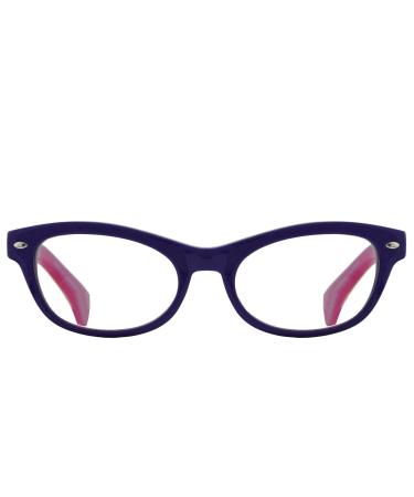 Corinne McCormack Mod ANNA VIOLET FUCHSIA 50/16/140 Reading Glasses Unisex +1.50