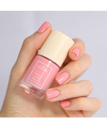 LaNature Water-Based Nail Polish - Pink Honolulu Dream 10ml | Vegan & Peel-Off | Eco-Friendly Nail Care - Buy Online on GoSupps.com
