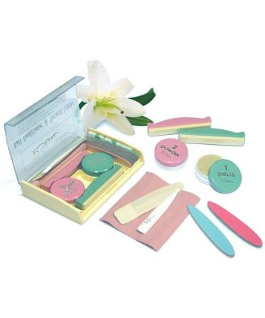 NEONAIL Japanese Manicure P.Shine Set | Nail Conditioner & Natural Luster Buffer Kit - Green/Pink 8g Paste 5g Powder - International Shipping Available - Buy Online on GoSupps.com