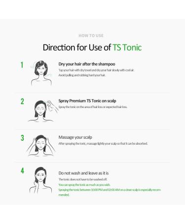 Premium TS Tonic 8.45 fl oz - Anti-Thinning Scalp Nourishing Spray for Itchy Dry Flaky Scalps | Paraben-Free  - Buy Online on GoSupps.com