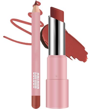  G n rique Moisturizing Lip Balm with Lip Liner Pencil Brightening Non-Sticky Set for Women Ideal for Travel Business School Home Purse Makeup Kits - Buy Online on GoSupps.com