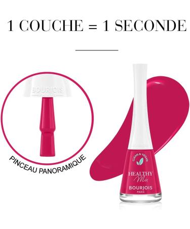 Bourjois - Healthy Mix Clean Nail Polish - 250 Berry Cute - Buy Online on GoSupps.com