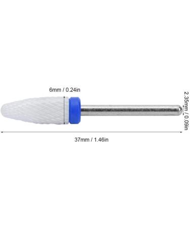 Ceramic Nail Drill Corn Head - Professional Grinding Head for Nail Polishing (Blue) | Best for eCommerce - Buy Online on GoSupps.com