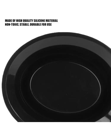 Portable Silicone Razor Shell - Shaving Foam Bowl & Shaving Tool for Home & Salon - Soft Clean Black - Buy Online on GoSupps.com