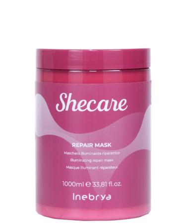 INEBRYA SHECARE REPAIR MASK 1000ml white cream - Buy Online on GoSupps.com