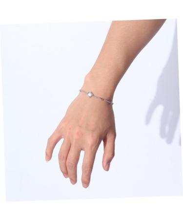 VALICLUD 12 Silver Bracelet Zodiac Charm Bracelet 925 Bracelet Zodiac Sign Bracelet Friendship Bracelet Bangles for Womens Bracelet for Women Bracelets for Women Miss Jewelry Constellation - Buy Online on GoSupps.com