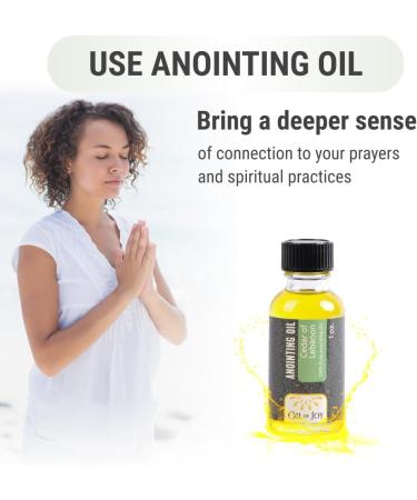 Anointing Oil - Cedar of Lebanon - Used During Prayer & Church- 1Oz Anointing Oil for Prayers Oil of Joy - Buy Online on GoSupps.com