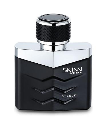 Titan Steele Long Lasting Edp For Men - 50 Ml | Perfume For Men | Eau De Parfum For Men | Men's Cologne | For Daily Use | Grooming Essentials Wood Spray - Buy Online on GoSupps.com