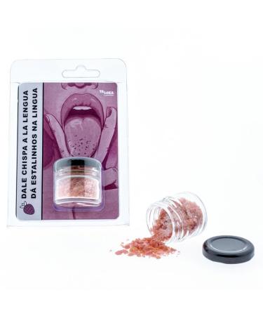 Taloka - Poudre P tillante Saveur Fraise pour Plaisir Oral (Fellation/Cunnilingus) - Bo te de 30g - Stimulant Sensuel Gourmand - Id e Cadeau Couple