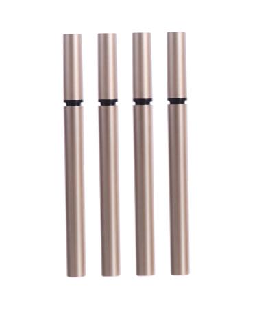 Mipcase 4pcs Eyeliner Empty Eyeliner Pencil Liquid Eyeliner Pen Makeup Tubes Fine Brush Straight Liquid