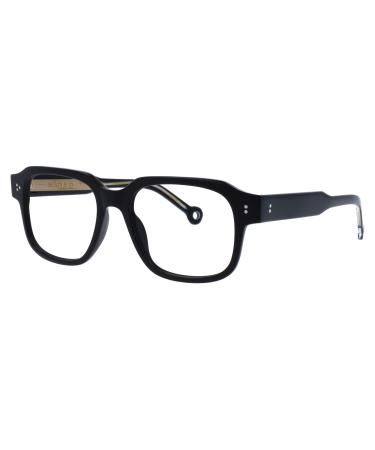 Hally & Son Unisex Sunglasses 53 Black