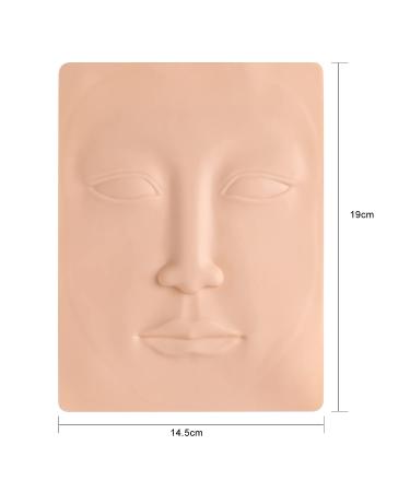 10pcs Tattoo Practice Skin for Face Permanent Makeup Training | Silicone Skin TA535-10 - Buy Online on GoSupps.com