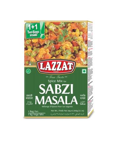 Lazzaat Sabzi masala 6x100g - spice mix