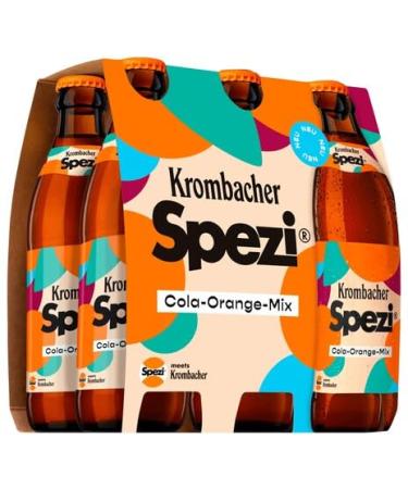 12 bottles Krombacher Spezi Cola Orange 12x 0.33 L incl. REFILLABLE DEPOSIT