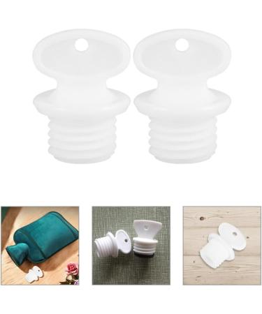 ABOOFAN Hot Water Bottle Plug 2pcs Portable Sealing Stopper for Hot Water Bags Small Plastic Sealing Plug for Easy Use  - Buy Online on GoSupps.com