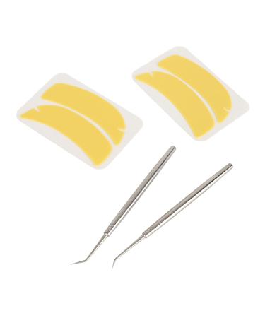 2 Pairs U Shape Eyelash Curling & Perming Pads | Universal Eyelash Extensions Tool - Perfect for International Shipping - Buy Online on GoSupps.com