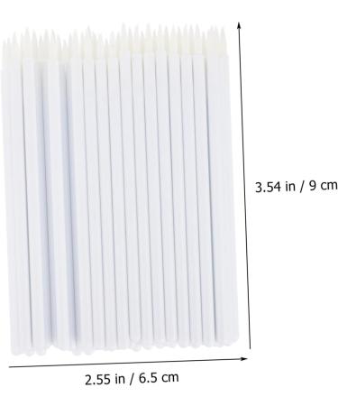 NOLITOY 200 Pcs Disposable Eyeliner Brush Makeup Eye Tool Makeup Brush Applicator Mini Eyeliner Brush Cosmetic Eye Brush Eyeliner Applicator Eyeliner Fiber Brush Eye Makeup Brush 9x6.5cmx2pcs Whitex2pcs - Buy Online on GoSupps.com