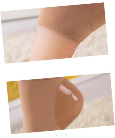 Ipetboom Moisturizer Socks Gel Heel Guard Moisturizing Socks Cracked Heel Repair Heel Cover Dry Heel Socks Dry Feet Socks Gel Heel Socks Open Toe Socks Sole of Foot Silicone Socks - Buy Online on GoSupps.com