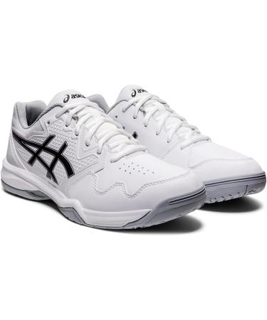 ASICS Men's Gel-Dedicate 7 Tennis Shoes 9.5 - White/Black - Buy Online on GoSupps.com