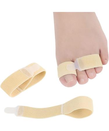 Fabric Toe Protector 2pcs - Toe Straightener & Corrector Bandage for Ingrown Toe & Hammer Toe - Foot Stretcher Care Tool - Buy Online on GoSupps.com
