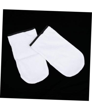 FRCOLOR 2 Pairs Bath Gloves Mittens Paraffin Wax Gloves Moisturizing Gloves Overnight Hand Treatment Mitts Hand Wax Treatment Cold Gloves White Gel Skin Care - Buy Online on GoSupps.com