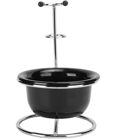 Alupre Professional Metal Shaving Stand & Foaming Soap Dish - Premium Beard Shaving Tool Set for Grooming Enthusiasts | International Shipping Available - Buy Online on GoSupps.com