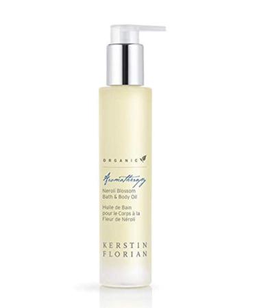 Kerstin Florian Organic Neroli Blossom Bath & Body Oil Nutrient-Rich Moisturizer with Coconut and Jojoba Oil (3.4 fl oz)