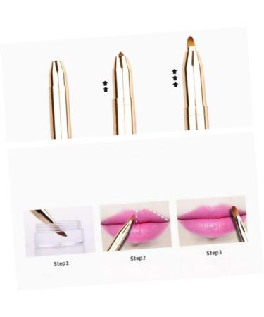 MAGICLULU Double-Ended Lip Brush - Dual-Sided Makeup Tool for Lip Gloss & Concealer | Perfect for Home & Travel - International Shipping Available - Buy Online on GoSupps.com