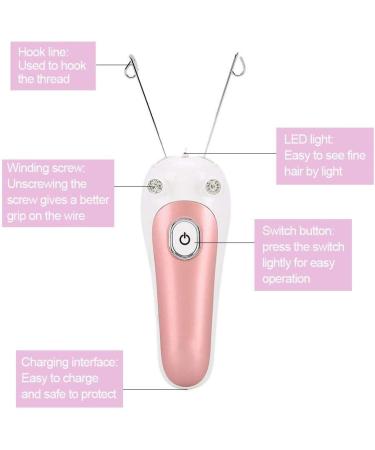 Threading Epilator Threader Hair Remover Electric Threading Epilator Physical Threader Hair Remover for Face Arm Leg Use() - Buy Online on GoSupps.com