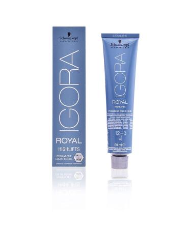 Schwarzkopf IGORA Royal Highlifts 12-0 Special Blonde Permanent Cream Color - 60 ml | International Shipping Available - Buy Online on GoSupps.com