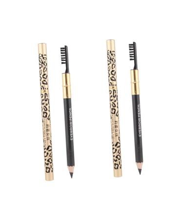 FRCOLOR 4Pcs Highlighter Makeup Pencil Dark Brown Eyebrow Pencil Eyebrow Pencil Brow Makeup Lasting Eyebrow Pencils Eyeliner Pencil For Women Cosmetic