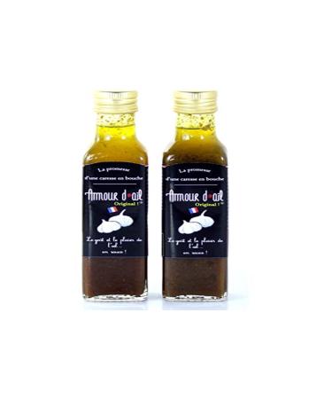 Jemangefrancais Garlic Dressing Sauce Love Garlic – Pack of 2 x 25 cl