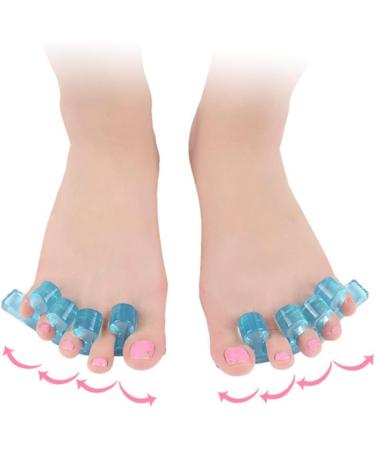 Silicone Gel Bunion Cushions & Toe Separator for Men and Women - Blue Shoe Filler Set - Buy Online on GoSupps.com
