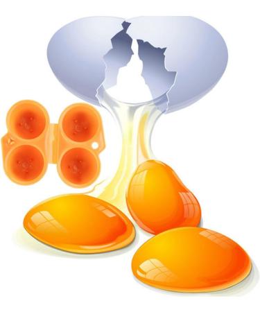 Healeved 6 Pcs Eggs Egg Container Egg Case Camping Egg Baskets Portable Egg Case Egg Carton Mustard Outdoor Random Colorx2pcs 11.5X7X7cmx2pcs - Buy Online on GoSupps.com