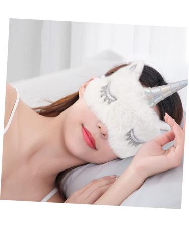2 pi ces Masque de Sommeil Peluche Cache Yeux Cartoon pour Sommeil R parateur Confortable et Lavable Couverture des Yeux Douce pour Voyage et Maison - Buy Online on GoSupps.com