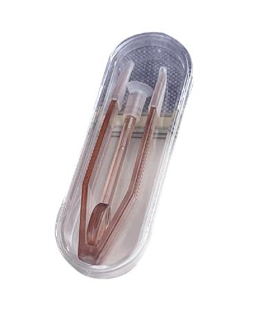 APUGHIZE Tools for inserting and removing contact lenses with shovels parties outdoor activities accessories household needs contact lens-mounting tool brown