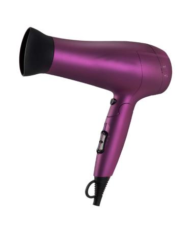 Travel Hair Dryer/Ion Professional Hair Dryer / 2000W Salon Hair Dryer / 3 Temperature 2 Speed Set Infrared Hair Dryer Low With Hair Dryer - Purple SHPEHP-purple