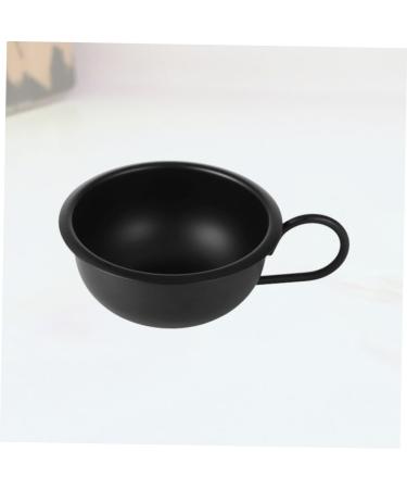 Beavorty Men's Shaving Set - Razor Mixing Bowl & Cream Cup - Travel-Friendly Black Cosmetic Shell - 9.2cm - Buy Online on GoSupps.com