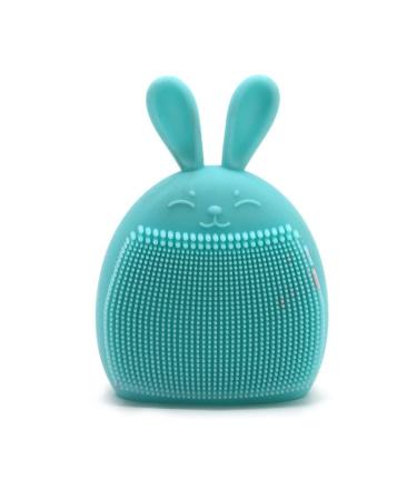 Rabbit Shape Silicone Face Cleansing Brush Face Washing Product Pore Cleaner Exfoliator Face Scrub Brush Skin Care (Color : 2)