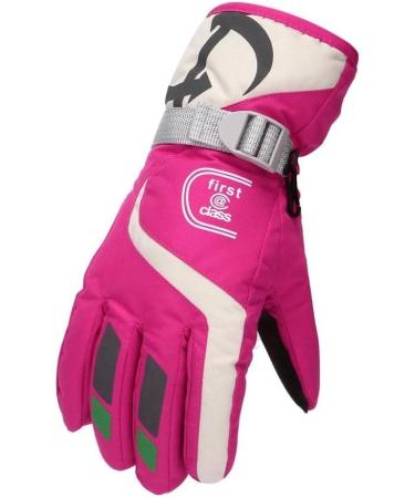 Adult Ski Gloves - Thermal Windproof Snow Insulated Mittens for Winter Sports - Active Blue (One Size) - Men's and Women's - Buy Online on GoSupps.com