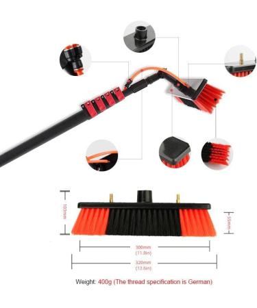 Window Cleaning Brushes Window Cleaning Poles Photovoltaic Panel Window Cleaning Telespole Water Fed Extendable Brush Suitable For Cleaner Conservatory Roof Photovoltaic Panel Cleaning/7.2 7.2 M/23.6 Ft - Buy Online on GoSupps.com