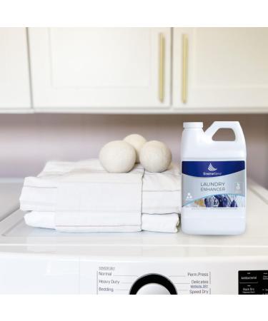EnviroKlenz Laundry Enhancer | Odor Eliminator Liquid for 30 Loads | Non-Toxic Fragrance-Free Removes Sweat Chemicals & Pet Odors - Buy Online on GoSupps.com