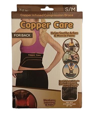 Copper Infused Compression Brace for Back S/M