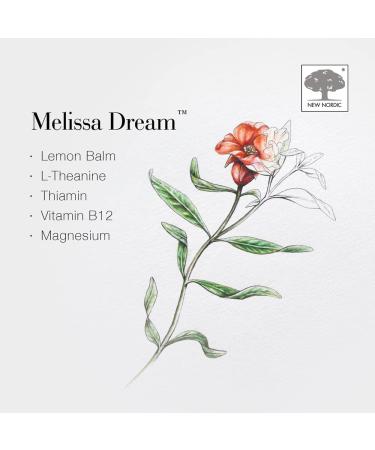 New Nordic Melissa Dream Herbal Sleeping Tablets 40 Pack - Natural Insomnia Relief - Natural Sleep Aid Tablets - Vegan Herbal Sleeping Tablets For Adults - Buy Online on GoSupps.com