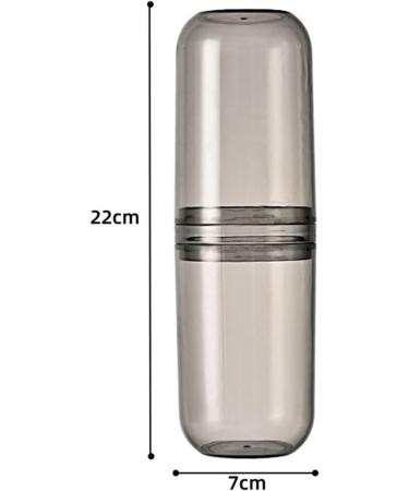 Premium Gold Travel Toothbrush Holder Set | Large Capacity Toothpaste Storage Box - Shop Internationally - Buy Online on GoSupps.com