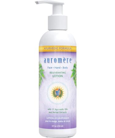 Auromere Rejuvenating Face Hand & Body Lotion 8 oz (236 ml)