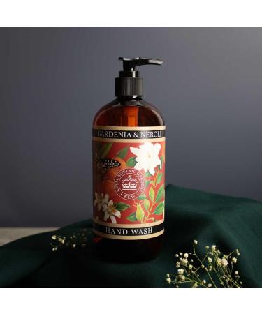 The English Soap Company Kew Gardens Hand and Body Wash Refreshing Botanical Wash with a Rich Lather Enriched with Soothing Aloe Vera and Vitamin E Gardenia and Neroli Scent 500ml - Buy Online on GoSupps.com